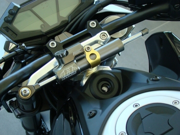 Kit fixation pour amortisseur de direction