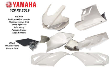 Pack carénage Sebimoto YAMAHA YZF R3 2019 2022