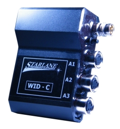 WID-C YAMAHA R6 2017-2019. MODULE ACQUISITION SANS FIL POUR CORSARO AVEC 3 ENTREES ANALOGIQUES + CAN BUS SPECIFIQUE