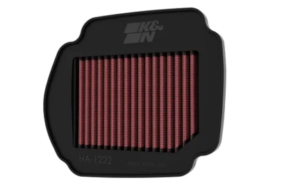 filtre à air K&N #HA-1222 HONDA GROM 125: 2022-2026