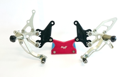 Commandes reculées Robby Moto modèle EVO KAWASAKI ZX-10R 2016 +