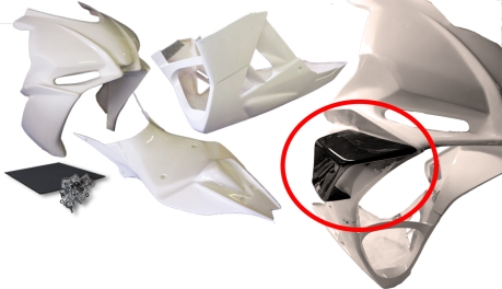 Ensemble pack carénage.