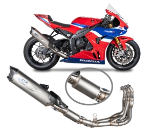 Ligne complète racing TITANE avec pré-silencieux