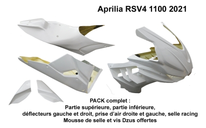 Ensemble pack carénage.