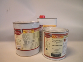 PEINTURE CARROSSERIE BRILLANTE BLANC #CARPEINT6010W