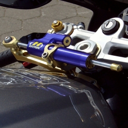 Kit montage pour amortisseur de direction Hyperpro TRIUMPH 675 DAYTONA 2006 2012
