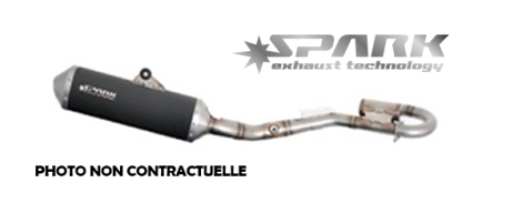 Ligne complète : collecteur Inox + silencieux