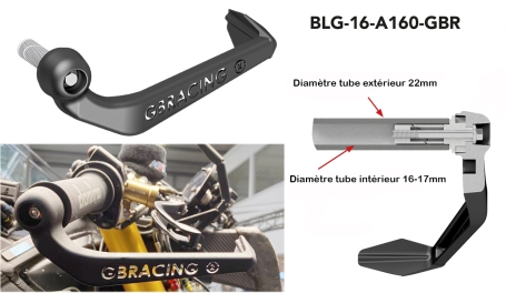 Protection levier de frein diam.18 GB RACING