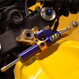 Kit montage pour amortisseur de direction Hyperpro HONDA CBR600RR 2007 2008;HONDA CBR600RR 2009 +