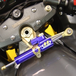 Kit fixation pour amortisseur de direction