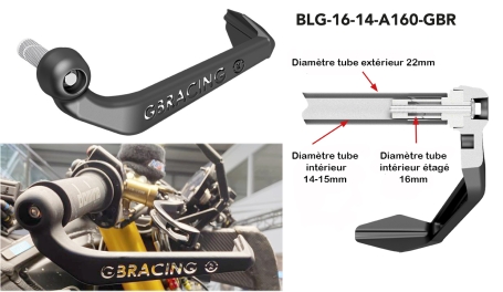 Protection levier de frein  #BLG-16-14-A160-GBR