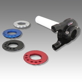Poignée tirage rapide type 2 Robby Moto diam.22,2 KTM RC8 2008 2010;KTM RC8 2011 2014;KTM RC8R 2009 2010