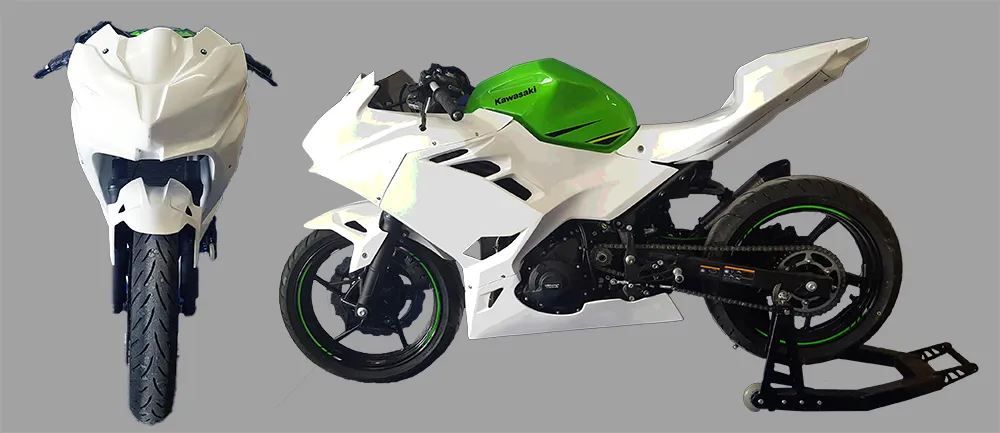 Ensemble pack carénage.