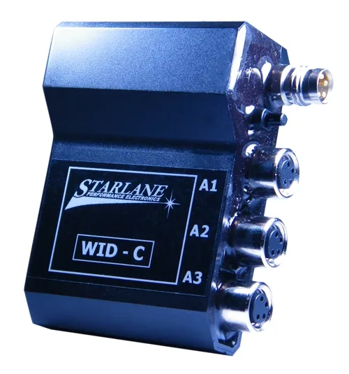 WID-C YAMAHA R6 2017-2019. MODULE ACQUISITION SANS FIL POUR CORSARO AVEC 3 ENTREES ANALOGIQUES + CAN BUS SPECIFIQUE