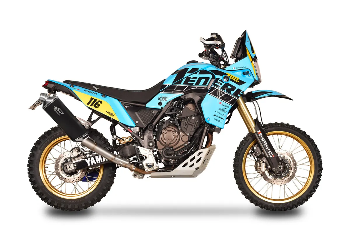 Echappement homologué Spark YAMAHATENERE' 700 (2019-26) Euro4 - Euro5 - Euro5+ ;YAMAHA R7 2021 2025