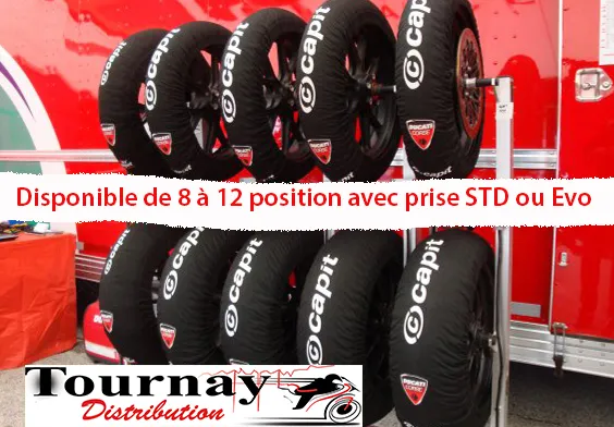 CAPIT-RACK 10 VOIES (5 paires de couvertures chauffantes) pour prise standard