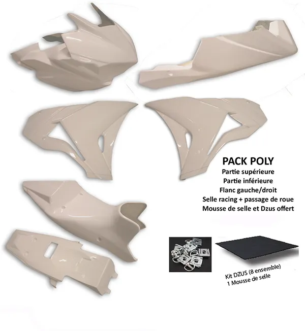 Ensemble pack carénage.