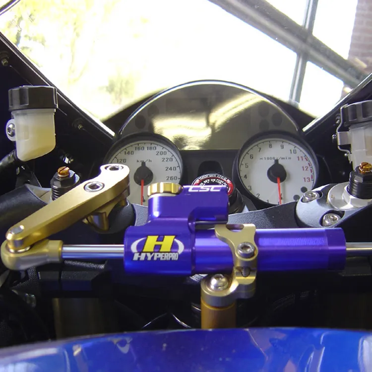 Kit fixation pour amortisseur de direction