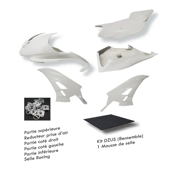Pack carénage Sebimoto YAMAHA YZF600 R6 2006 2007
