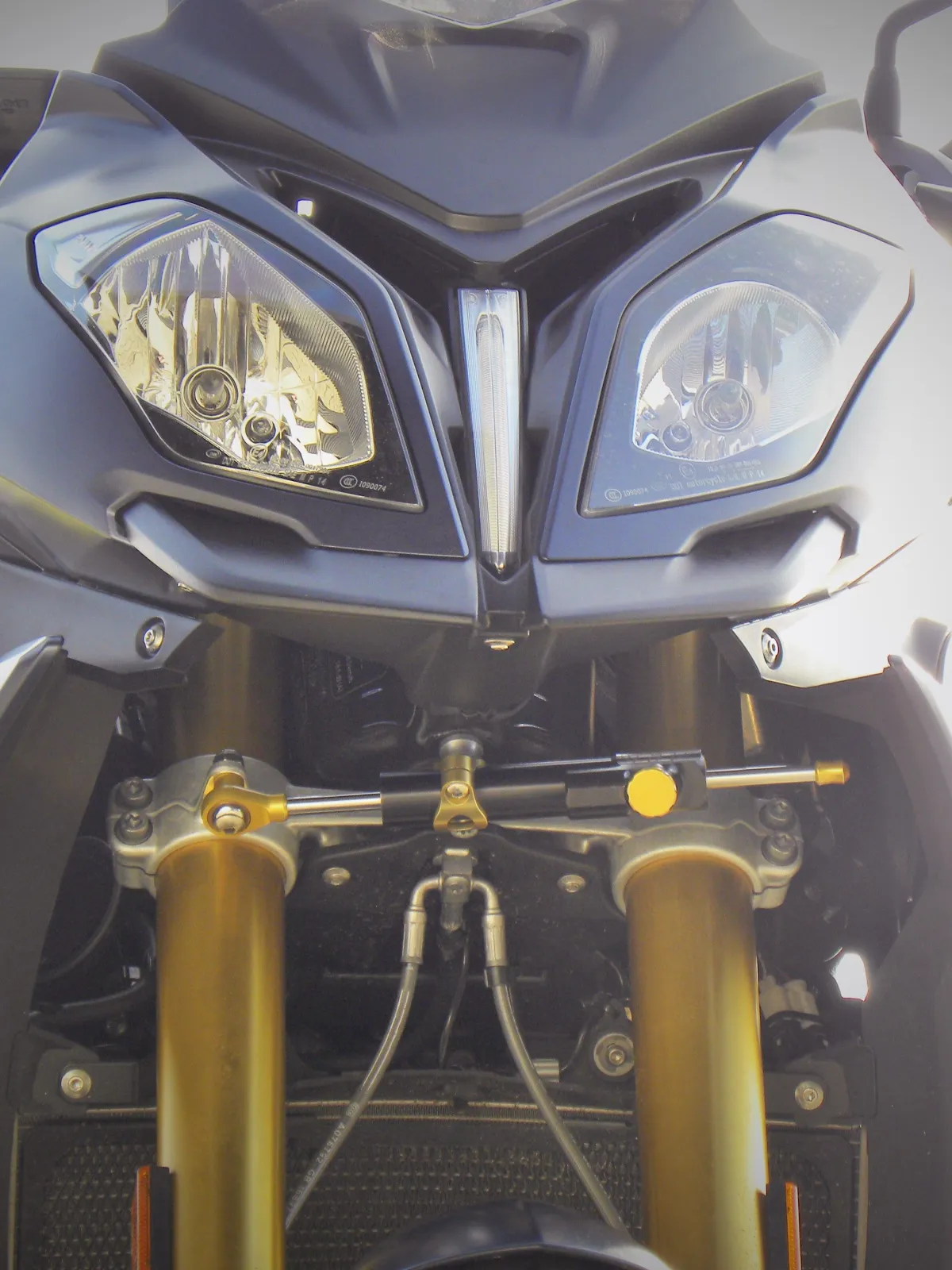 Kit montage pour amortisseur de direction Hyperpro BMW S1000XR 2015 2017