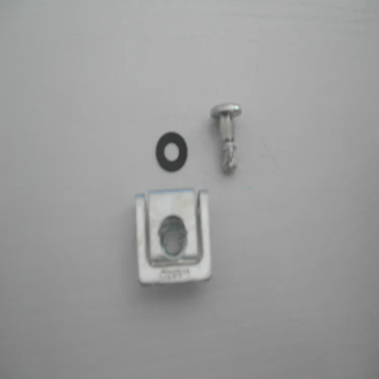 KIT FIXATION DZUS (X8) PLAQUE A CLIPSER+VERROU CREUX