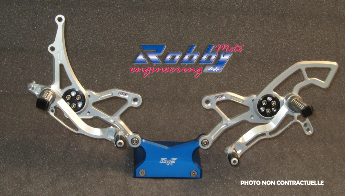 Commandes reculées Robby Moto modèle RACE SUZUKI GSXR 600/750 2006 2017