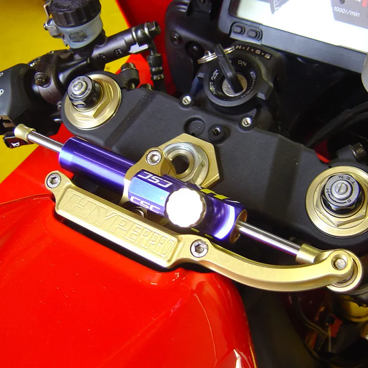 Kit fixation pour amortisseur de direction
