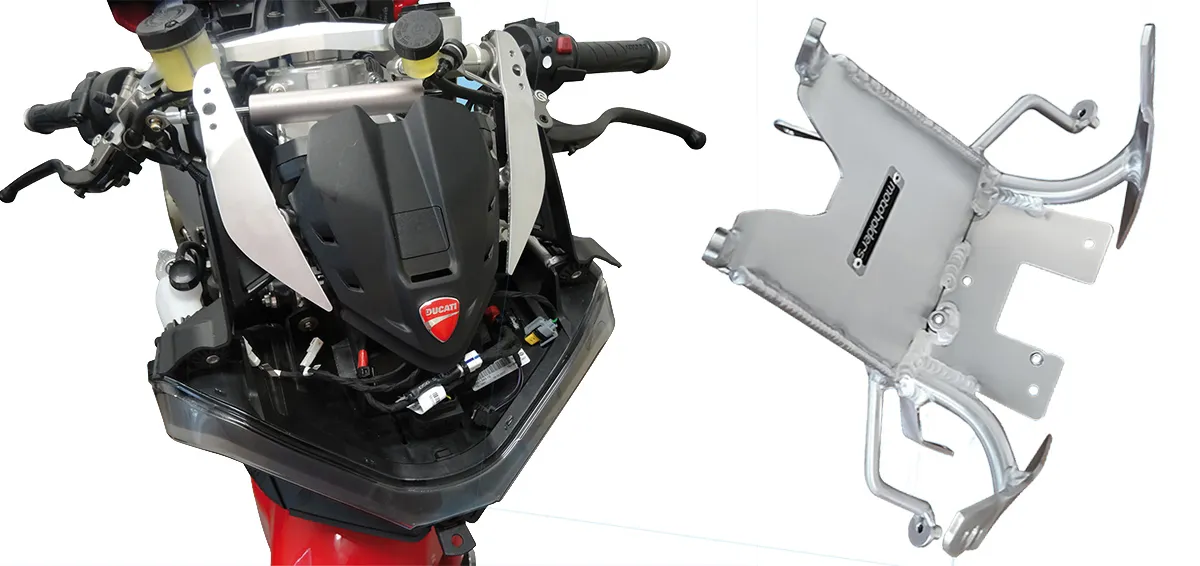 Support de carénage avant Alluminium