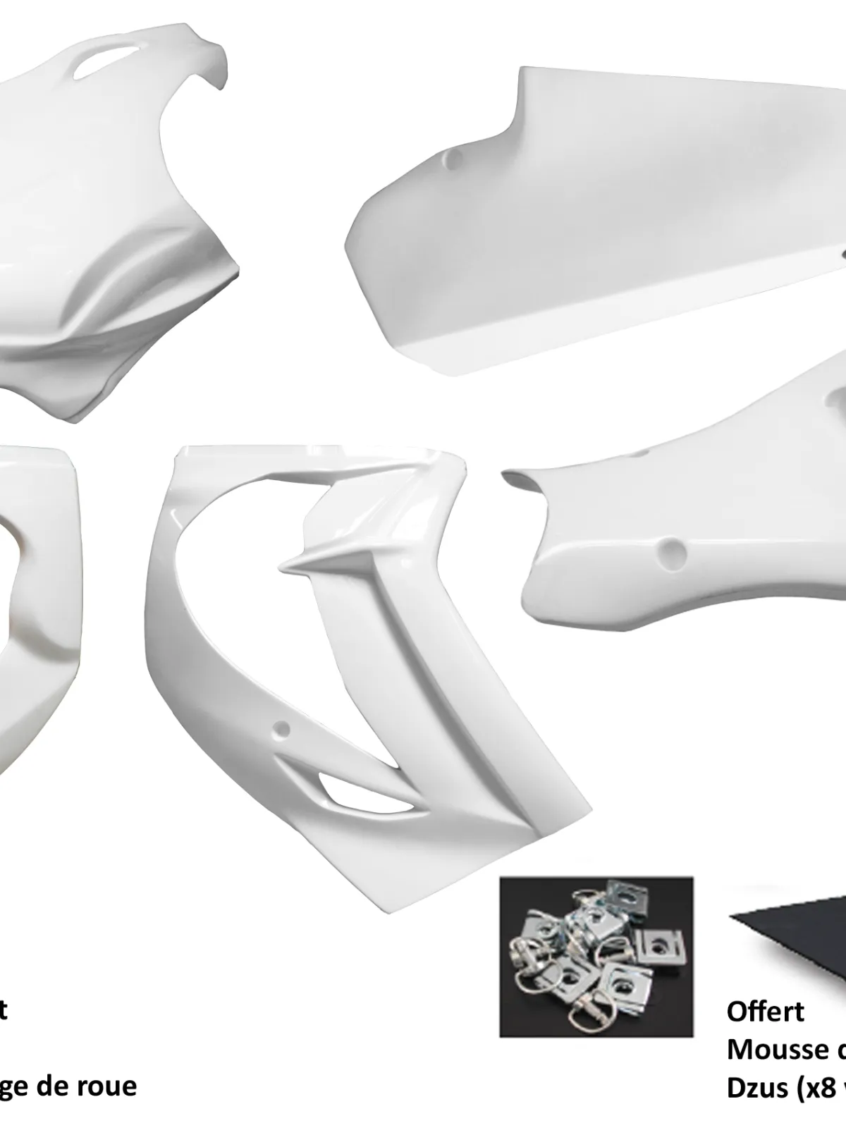 Ensemble pack carénage.