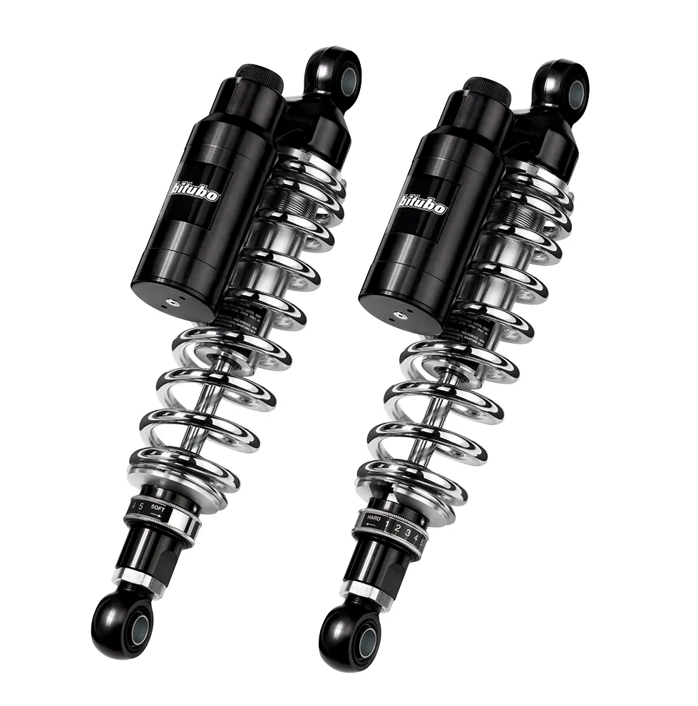 Double amortisseur réglable, réservoir séparé fixe,entraxe 351mm réglable,Dark édition WMT1