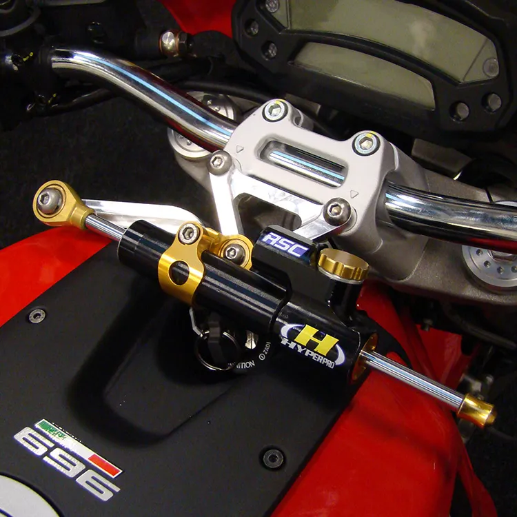 Kit montage pour amortisseur de direction Hyperpro DUCATI MONSTER 696 2009 2011;DUCATI MONSTER 1100 2009 +